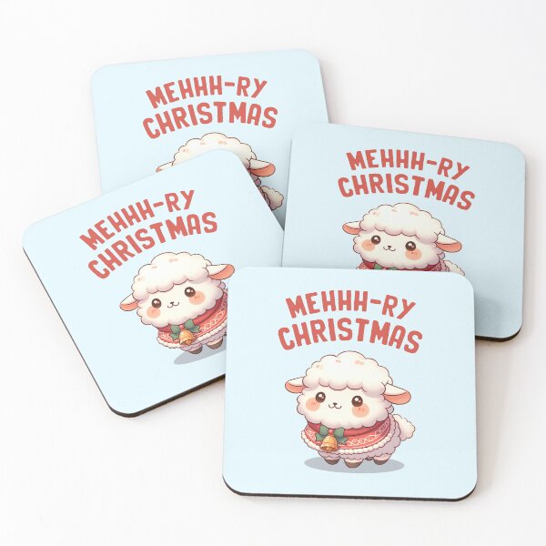 Item preview, Mehhh Ry Christmas Cute Sheep designed and sold by KAI-Studio.