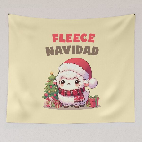 Item preview, Fleece Navidad Christmas Sheep designed and sold by KAI-Studio.