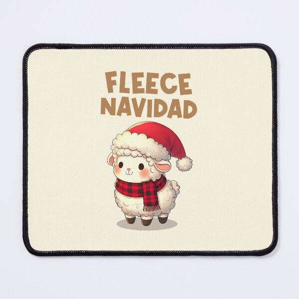 Item preview, Fleece Navidad Cute Christmas Sheep designed and sold by KAI-Studio.
