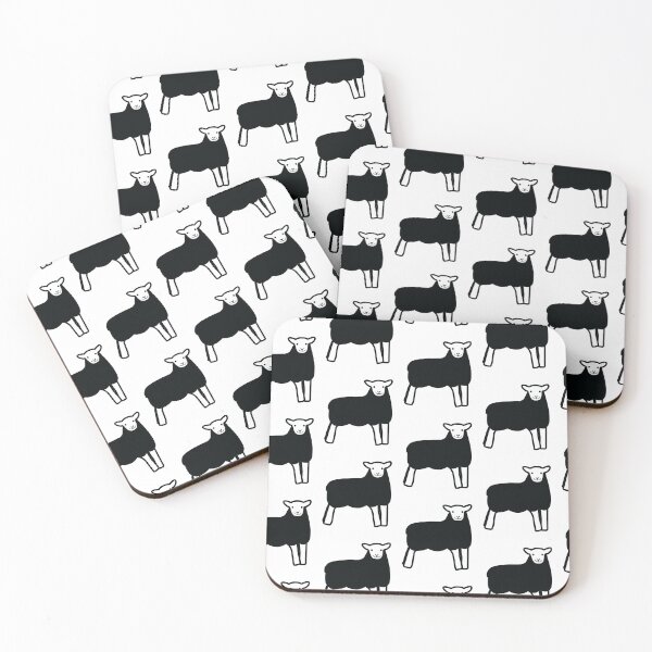 Item preview, Simple Sheep Illustration Patterns designed and sold by OG-Graphics.