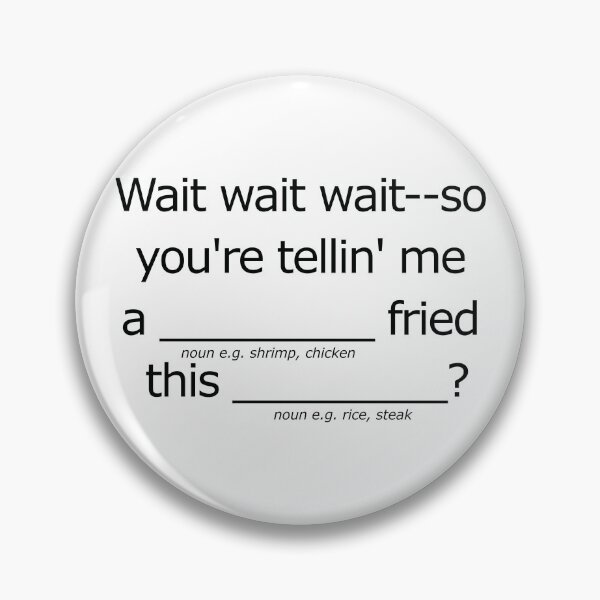 Item preview, Blank fried blank designed and sold by jsmerchshop.