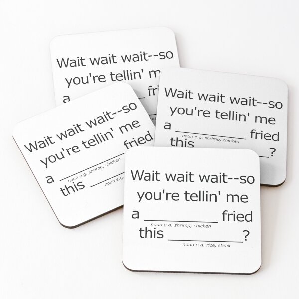 Item preview, Blank fried blank designed and sold by jsmerchshop.