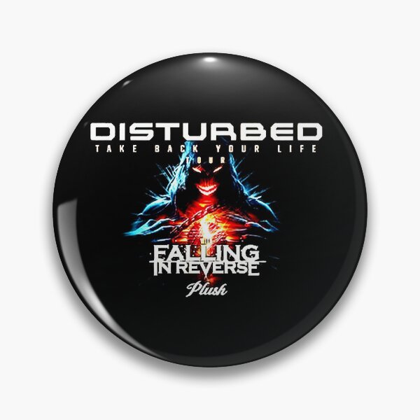 Item preview, Disturbed 2024 Tour art retro designed and sold by Quorplix-art.