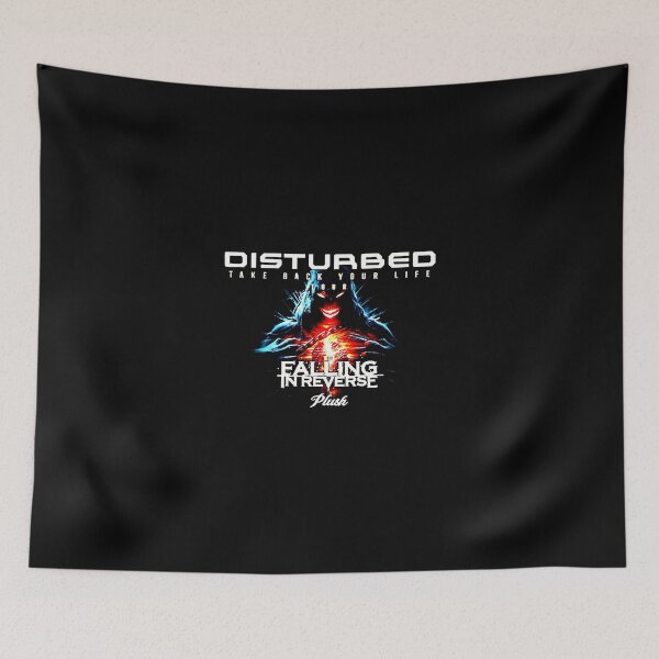 Item preview, Disturbed 2024 Tour art retro designed and sold by Quorplix-art.