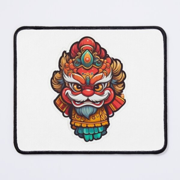 Item preview, Lion dance designed and sold by KorArtStudio.