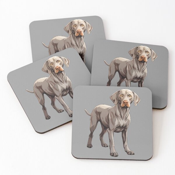 Item preview, Blue Weimaraner Puppy Dog Drawing designed and sold by meganohm.