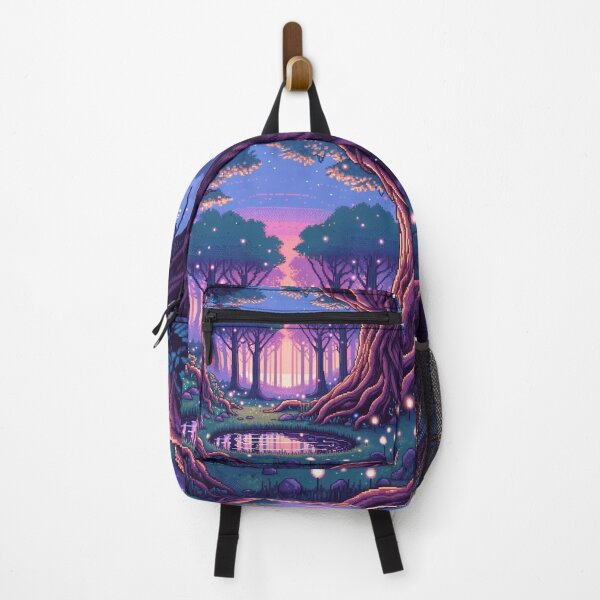 Item preview, Twilight Enchanted Forest Pixels designed and sold by ZenEverAI.