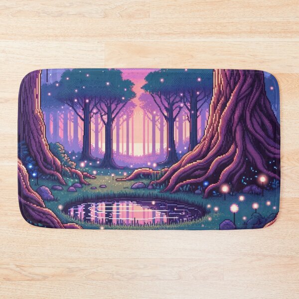 Item preview, Twilight Enchanted Forest Pixels designed and sold by ZenEverAI.