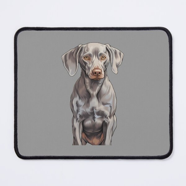 Item preview, Grey Weimaraner Puppy Dog Drawing designed and sold by meganohm.