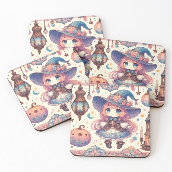 Item preview, A little witch kawaii Pastel designed and sold by pigxel cyber.