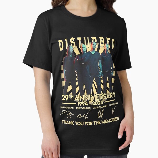 Item preview, Disturbed Band 29th Anniversary 1994-2023 Thank You For The Memories designed and sold by Quorplix-art.