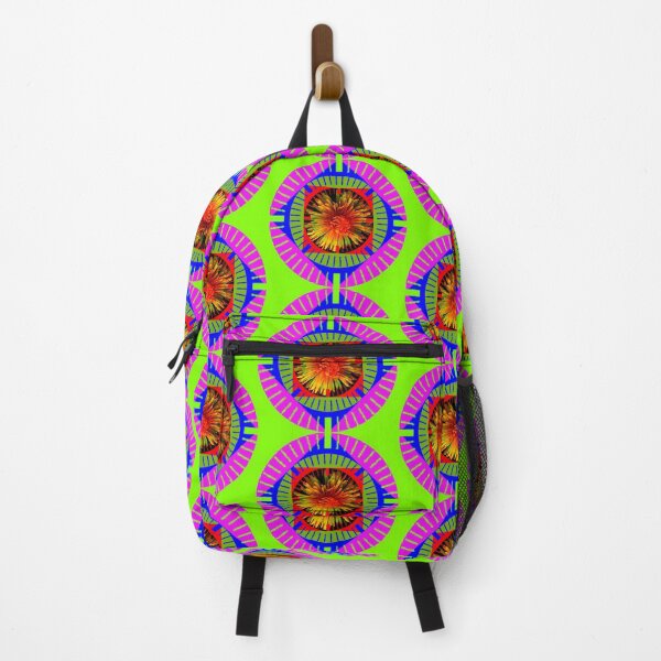 Item preview, Whimsical carnival of Green-Pink neon colors by Iritof designed and sold by iritof.