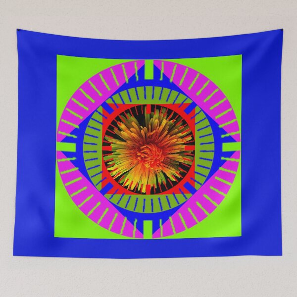 Item preview,  Whimsical carnival of Green-Pink neon colors by Iritof  designed and sold by iritof.