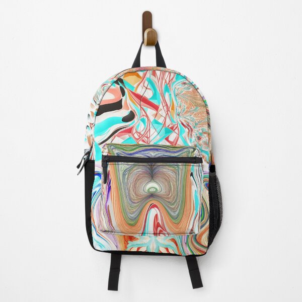 Item preview, Distorted master piece collage in twisted multicolor lines surrealism art designed and sold by Carlos Gudino.