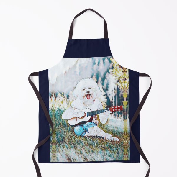 Item preview, Poodle plays guitar designed and sold by Artbellachi.