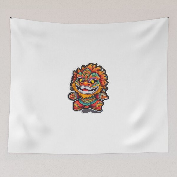 Item preview, Mini lion dance designed and sold by KorArtStudio.