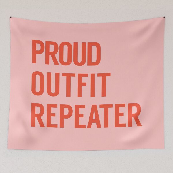 Item preview, Proud Outfit Repeater in Pink and Orange designed and sold by tinyteacups.