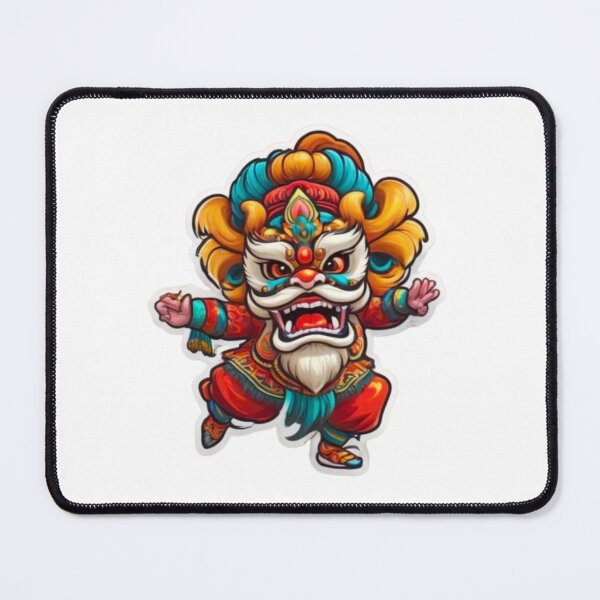 Item preview, Mini cute lion dance designed and sold by KorArtStudio.