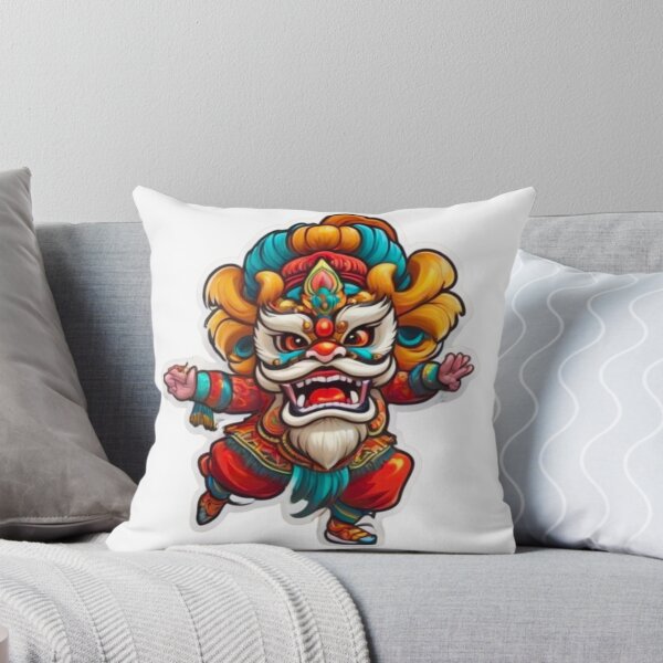 Item preview, Mini cute lion dance designed and sold by KorArtStudio.
