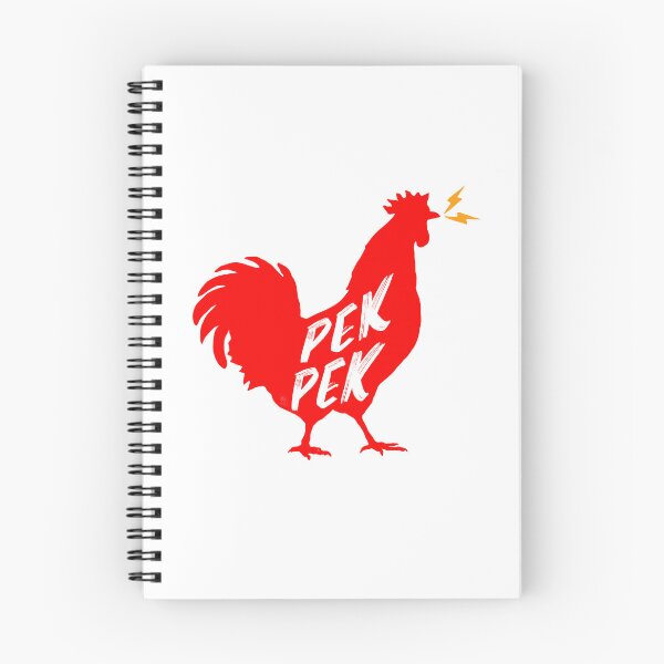 Item preview, PEKPEK ROOSTER SOUND PINOY WORD RED designed and sold by aydapadi.