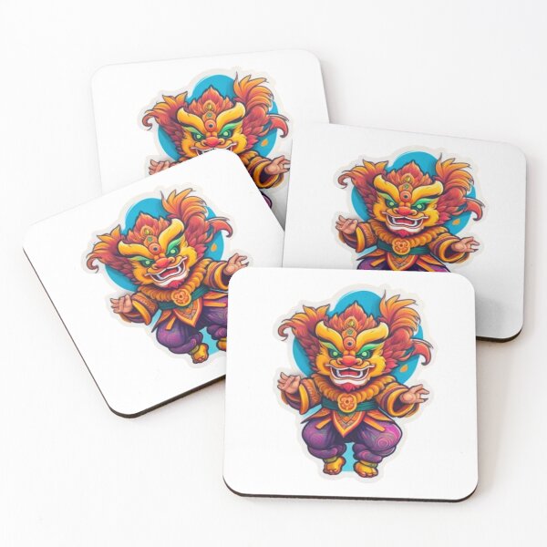 Item preview, Cool lion dance designed and sold by KorArtStudio.