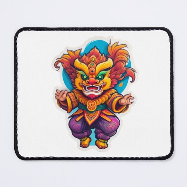 Item preview, Cool lion dance designed and sold by KorArtStudio.