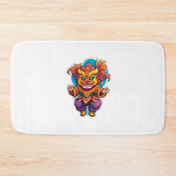 Item preview, Cool lion dance designed and sold by KorArtStudio.