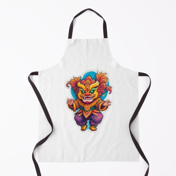 Item preview, Cool lion dance designed and sold by KorArtStudio.