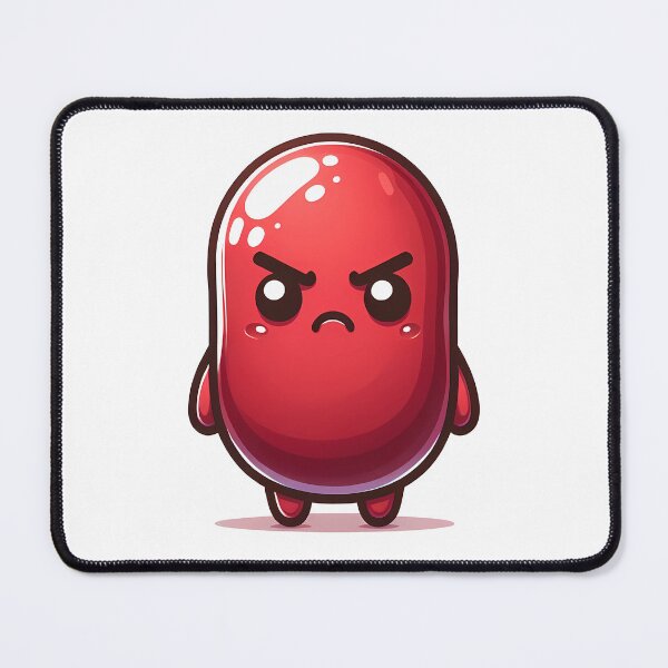 Item preview, angry beanman designed and sold by Michael Yang.