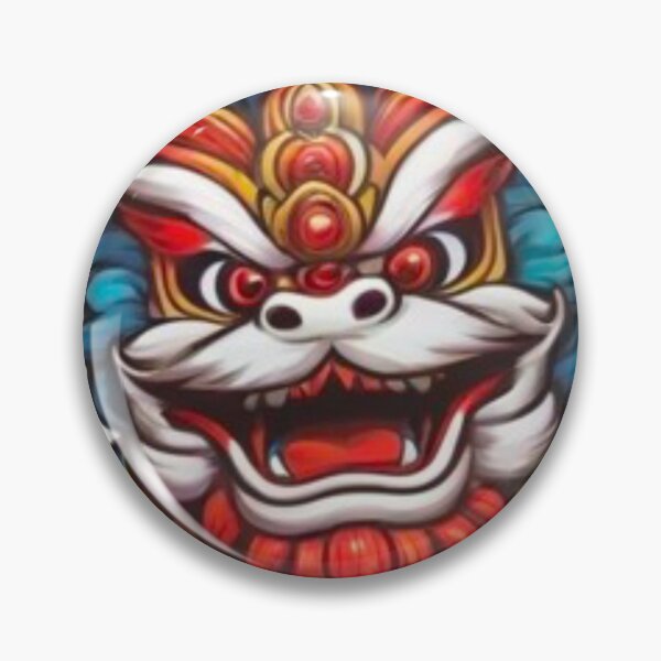 Item preview, Happy lion dance designed and sold by KorArtStudio.