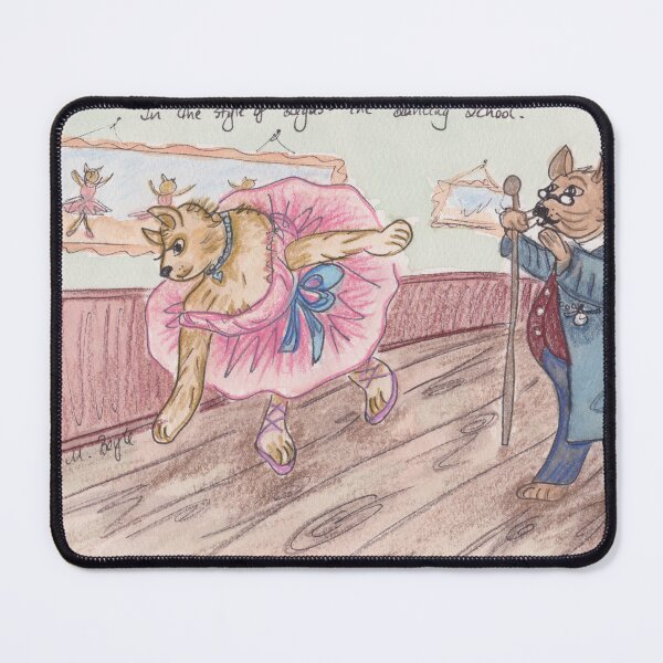 Artikelvorschau, Die Tanzschule in der Art von Degas. entworfen und verkauft von MaureenBoyle.