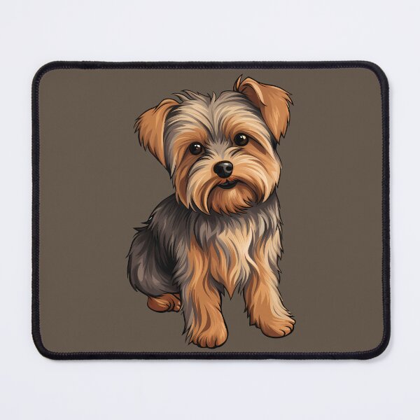 Item preview, Adorable Yorkshire Terrier Yorkie Puppy Dog Drawing designed and sold by meganohm.