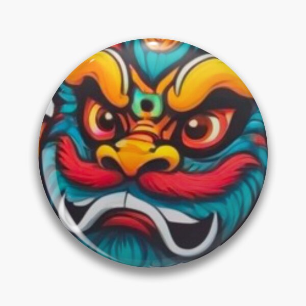 Item preview, Cool happy lion dance  designed and sold by KorArtStudio.