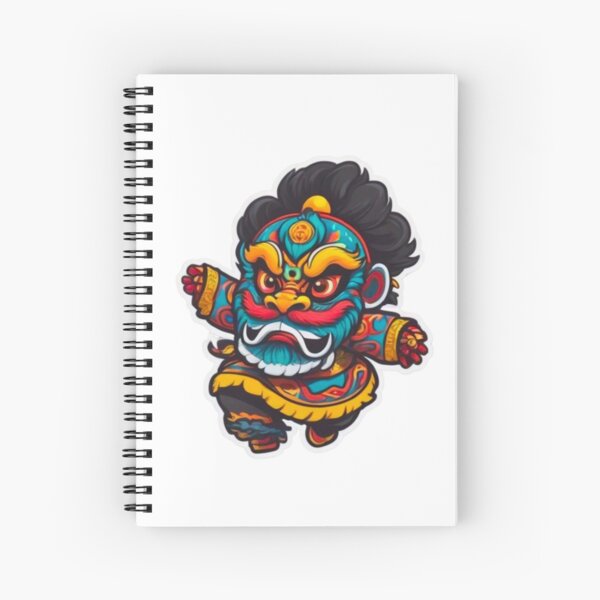 Item preview, Cool happy lion dance  designed and sold by KorArtStudio.