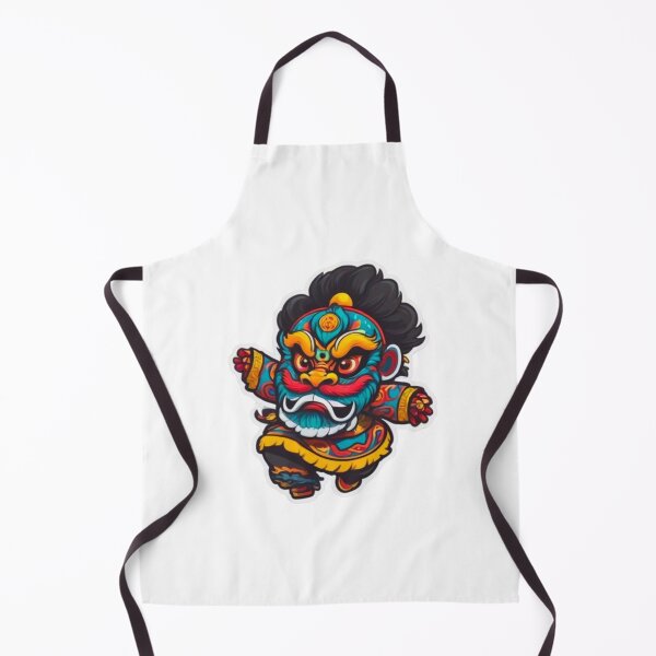 Item preview, Cool happy lion dance  designed and sold by KorArtStudio.