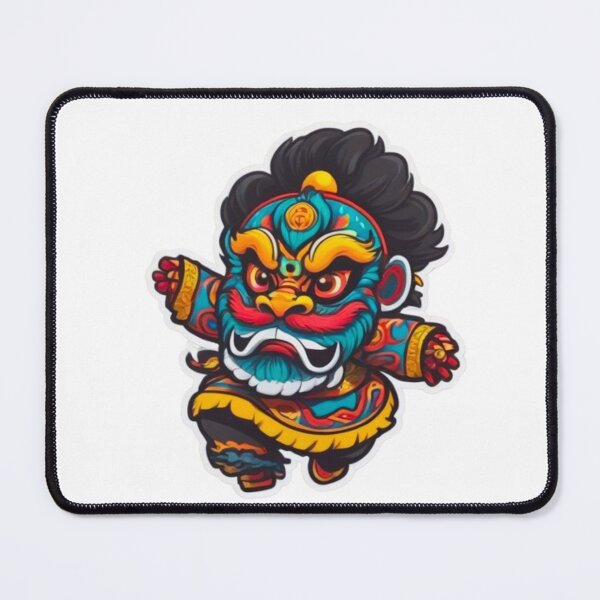 Item preview, Cool happy lion dance  designed and sold by KorArtStudio.
