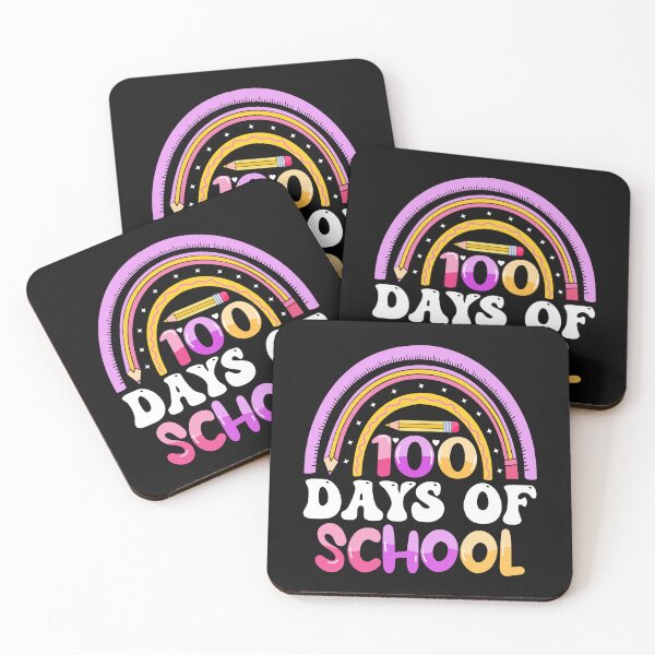 Item preview, 100 days of school cute rainbow girl t-shirt for students and teachers designed and sold by RaselStyleHub.