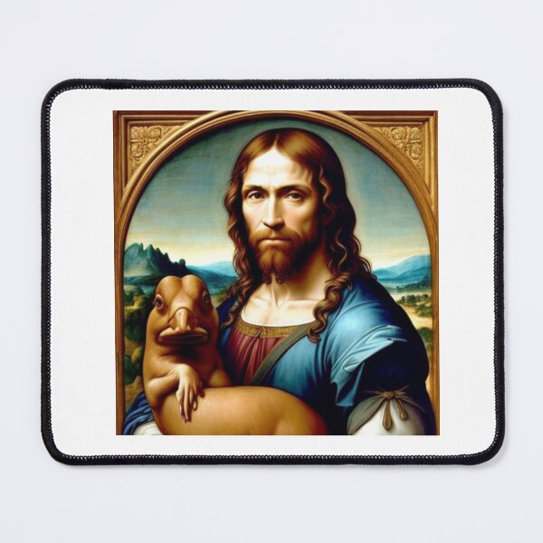 Item preview, Chuck Norris Jesus Christ Platypus designed and sold by CheeseBlueprint.