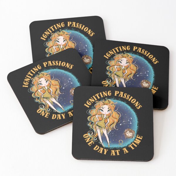 Item preview, Igniting Passions, One Day At A Time. leo sign designed and sold by ZodiacWonders.