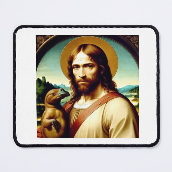 Item preview, Chuck Norris Jesus Christ Platypus 02 designed and sold by CheeseBlueprint.