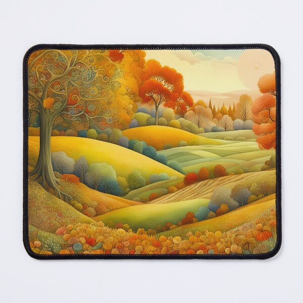 Item preview, Autumn Meadow Landscape designed and sold by Angela Hanley.