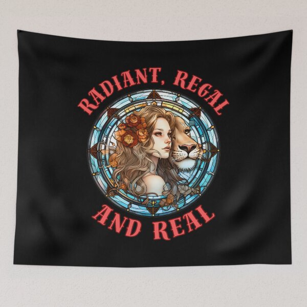 Item preview, Radiant, Regal, And Real. leo lovers designed and sold by ZodiacWonders.