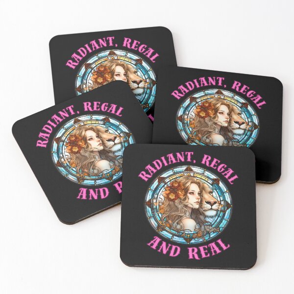 Item preview, Radiant, Regal, And Real. fire sign designed and sold by ZodiacWonders.