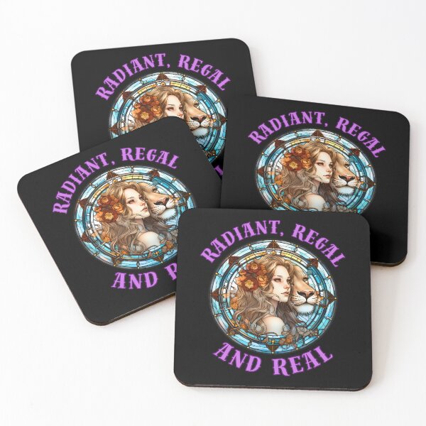 Item preview, Radiant, Regal, And Real. leo july designed and sold by ZodiacWonders.
