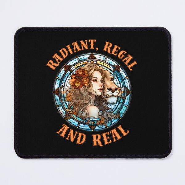 Item preview, Radiant, Regal, And Real. leo august designed and sold by ZodiacWonders.
