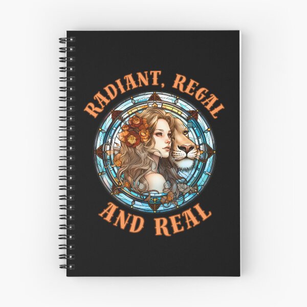 Item preview, Radiant, Regal, And Real. leo august designed and sold by ZodiacWonders.