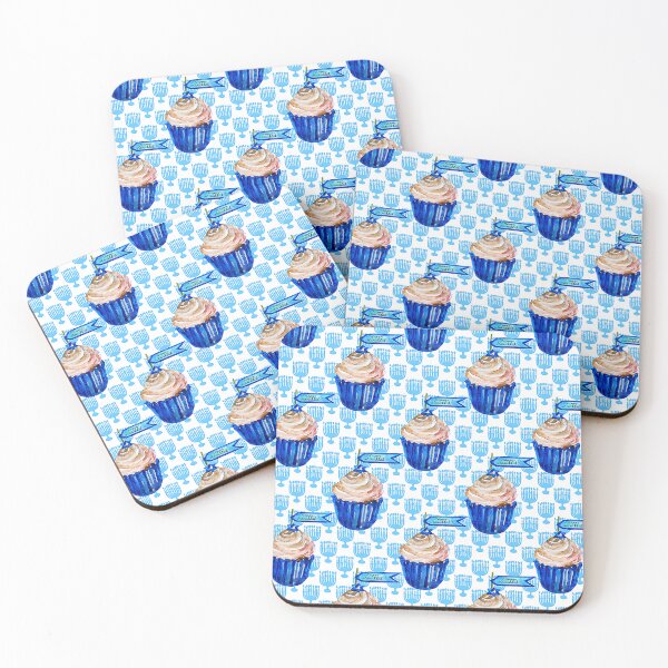 Artikelvorschau, Happy Chanukkah Banner Cupcakes von Bubbie Pattern entworfen und verkauft von DEC02.