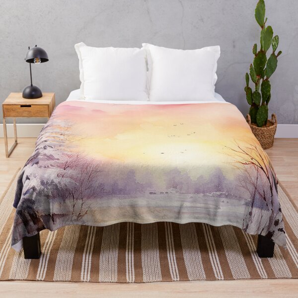 Item preview, Surama - Sunrise in winter (3/4) designed and sold by sabantha.