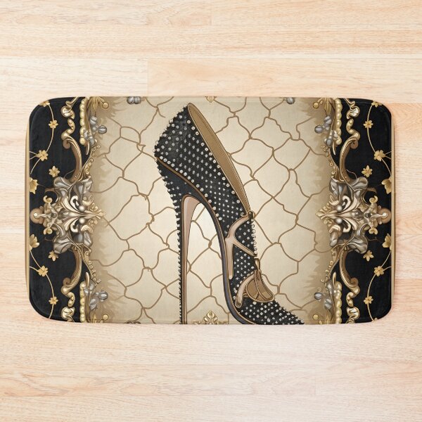 Item preview, Delicate and intricate Arabesque high heel print designed and sold by dcrc.