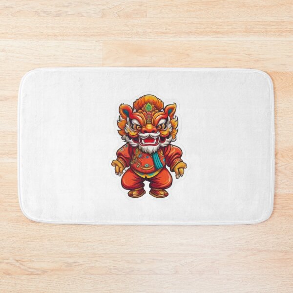 Item preview, Cool lion dance culture designed and sold by KorArtStudio.
